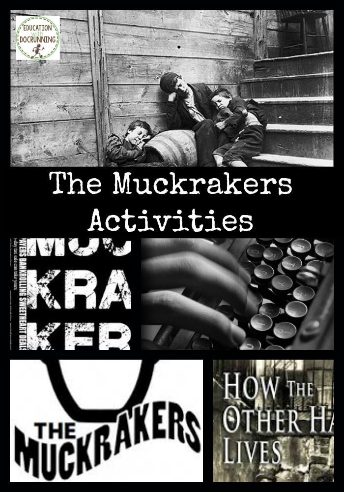 Progressive Era Muckraker Activity Social Studies And