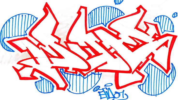 Image result for how to draw graffiti letters step by step for
