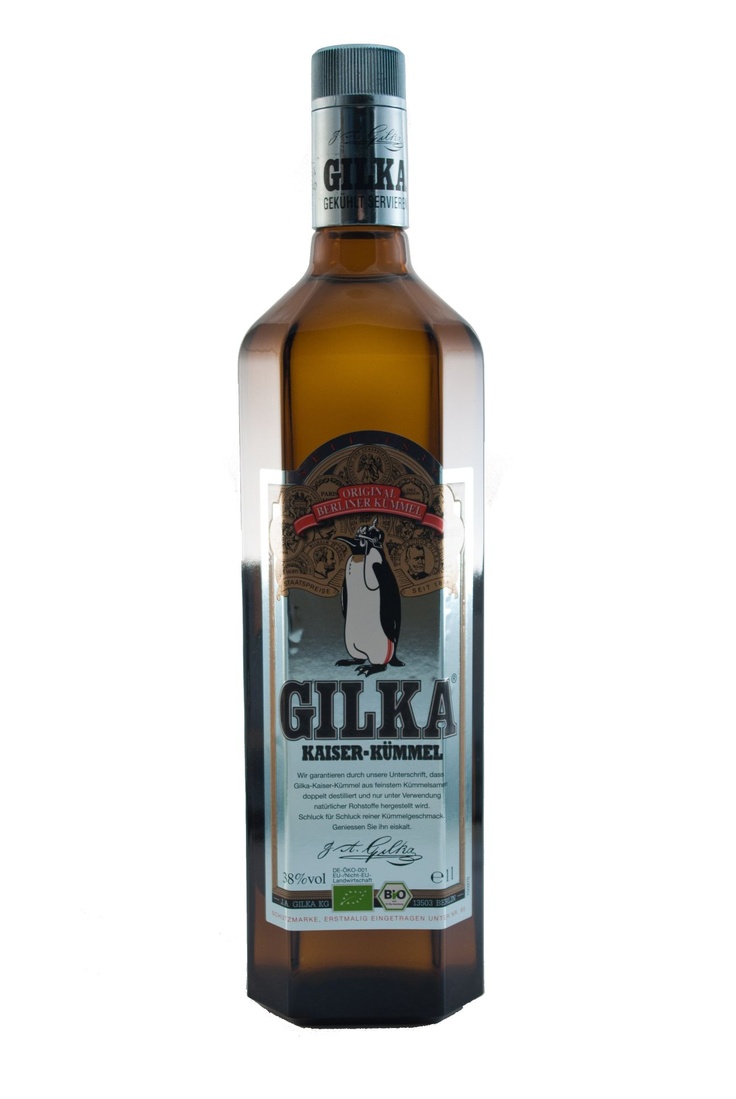 Gilka Gilka Kaiser Kümmel / 38% vol (1 Liter) | Wine bottle, Whiskey bottle