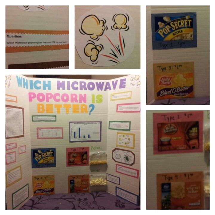 Which Microwave Popcorn Gives The Most Pop For Your Buck Science Which Microwave Popcorn Gives The Most Pop For Your Buck Science Fair Project Things I Like Projects