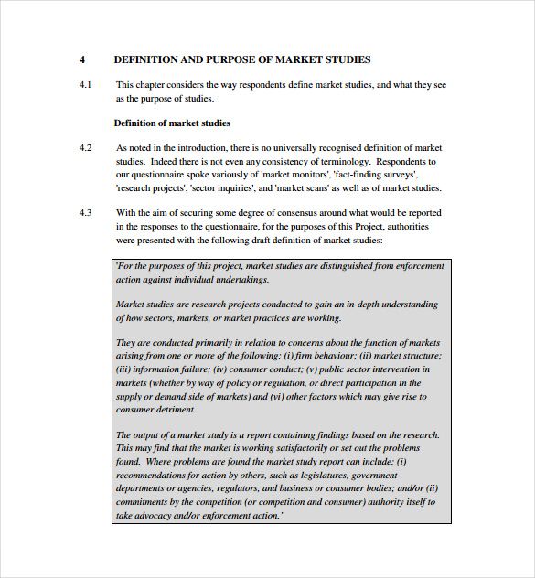 marketing report templates free sample example format download market research formal template that will help you