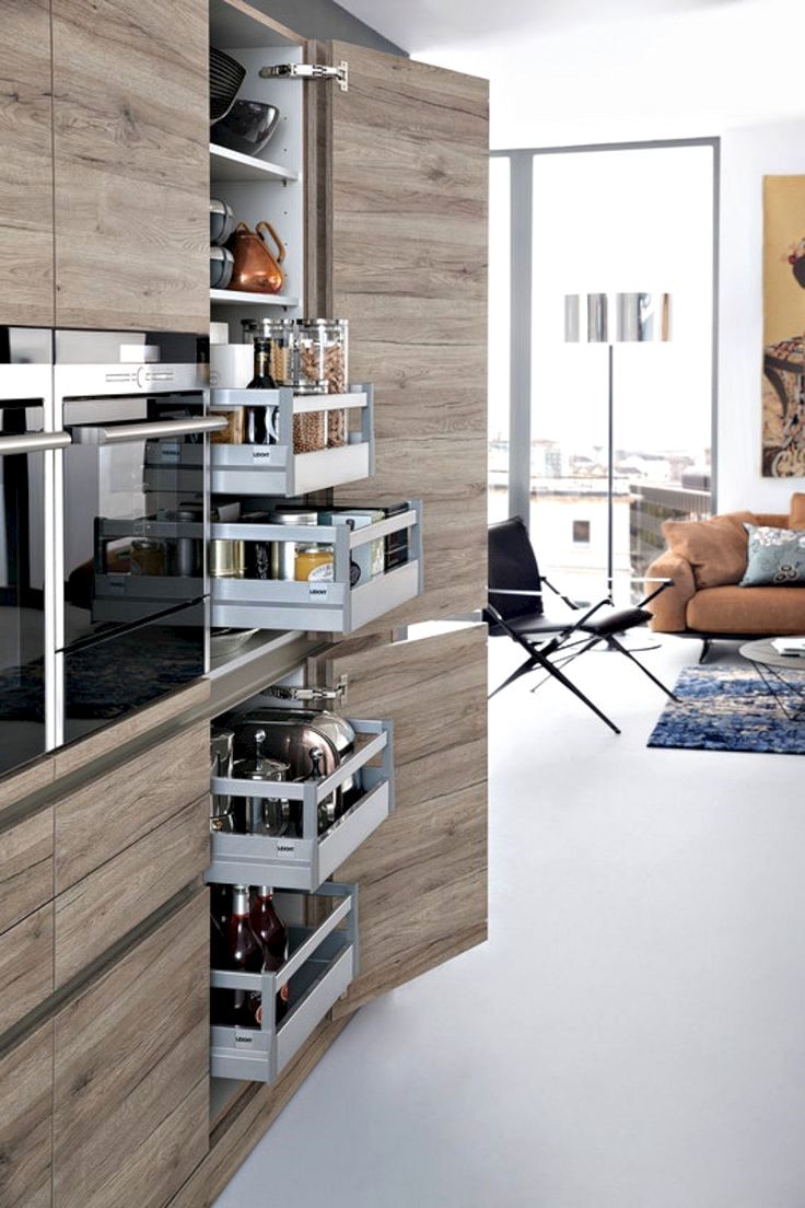 36 Inexpensive Kitchen Storage Ideas For A Tidy And Cleaner 36 Inexpensive Kitchen Storage Ideas For A Tidy And Cleaner Cabinets Complementos De Cocina Pinterest Design Modern