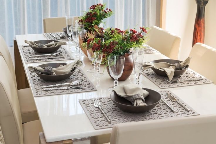 27 Modern Dining Table Setting Ideas | Modern Dining Table, Modern Dining Table Set, Dining Table Setting