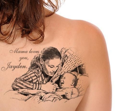 Tattoo gay schoolgirl mother
