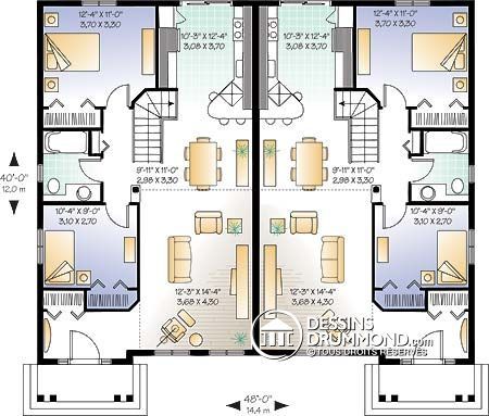 59 best Modèles de maison Jumelée, Plans de Duplex, Plans de Triplex - plan de maison d gratuit 59 best Modèles de maison Jumelée, Plans de Duplex, Plans de Triplex - plan de maison d gratuit