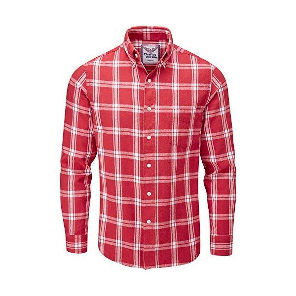 Coofandy Hombre Camisas Franela Cuadros Moda Manga Larga Men Fashion Slim Fit Casual Long Sleeves Shirts