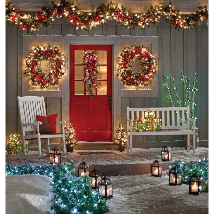 46 Adorable Christmas Porch Décoration Ideas Matchness Com Decor Outdoor Decorations Diy - Outside Home Decoration 46 Adorable Christmas Porch Décoration Ideas Matchness Com Decor Outdoor Decorations Diy - Outside Home Decoration