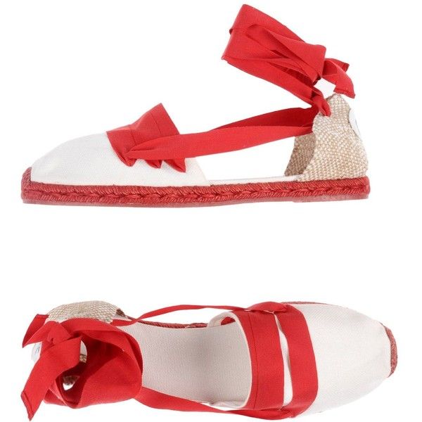 Lacoste Espadrilles 645 Myr Liked On Polyvore Featuring Shoes Sandals Ivory Ivory Flat Sandals Lacost Lacoste Shoes Flat Espadrille Sandals Espadrilles