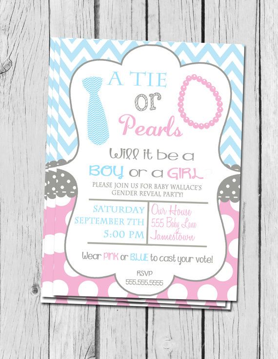 cheap gender reveal invitations