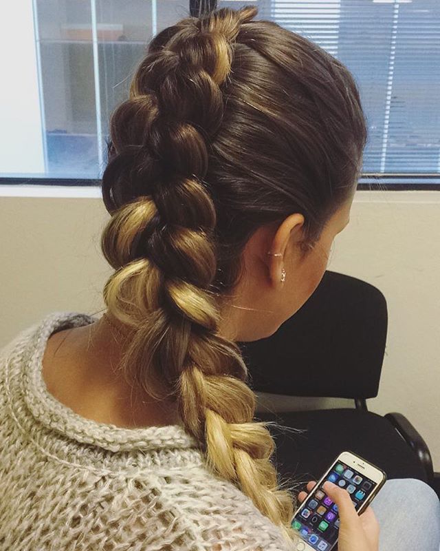 Trança invertida! Tradiça! Quem goxxxxta? | Penteados/Cabelo | Pinterest