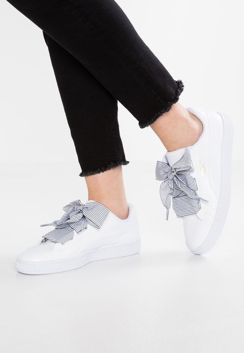 Schoenen Heart Puma Sneakers Basket White Laag Pinterest B1wpBAqx