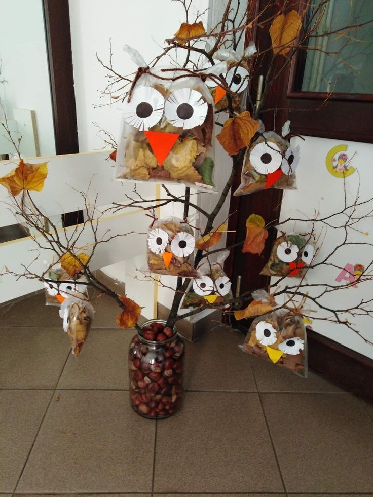 Herbst Eulen