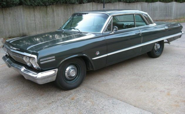 409 4 Speed 1963 Chevrolet Impala Sport Coupe Chevrolet Impala Impala Sports Coupe