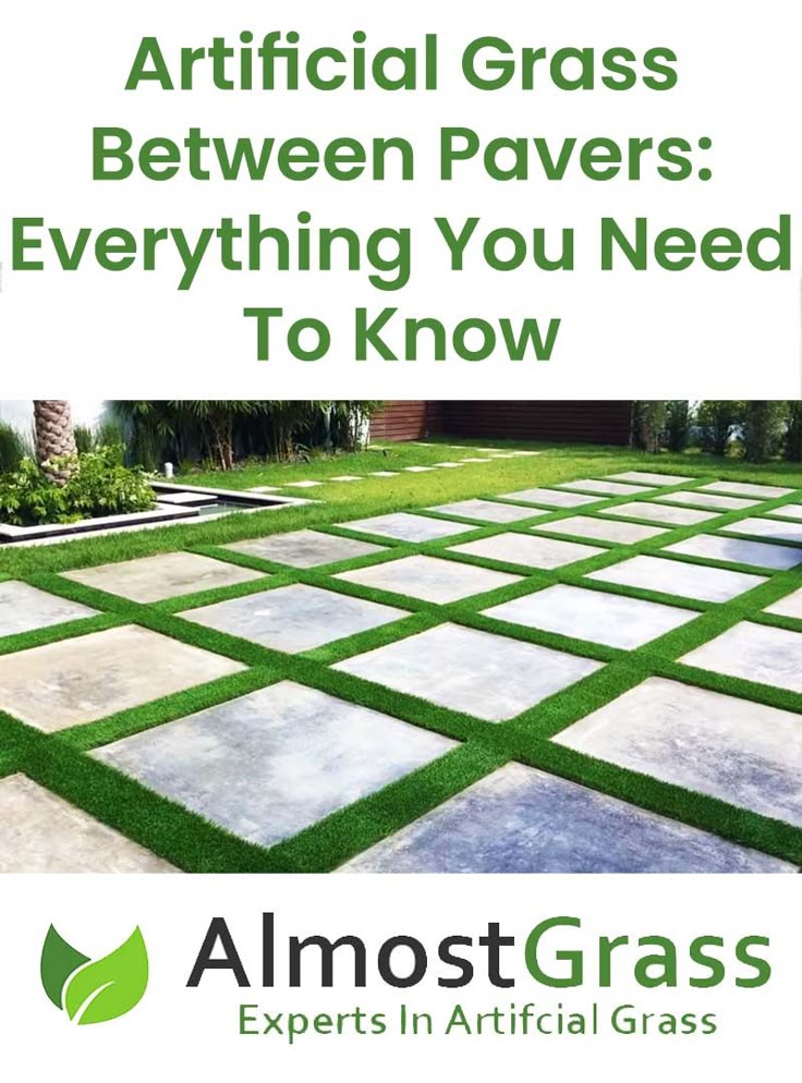 Artificial Grass Between Pavers Everything You Need To Know In 2021 Installation Turf Backyard Ideas Small Gardens Artificial Grass Between Pavers, How To Lay Patio Slabs On Grass
