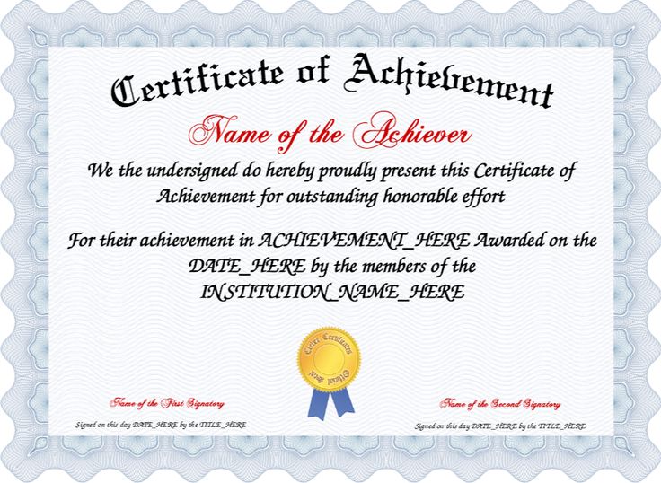 Best 25+ Certificate of achievement template ideas on Pinterest - certificate of achievement examples Best 25+ Certificate of achievement template ideas on Pinterest - certificate of achievement examples