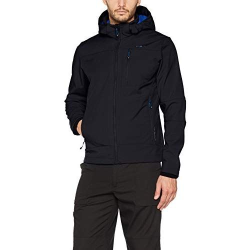 CMP 3A01787N, Giacca Softshell Uomo, AntraciteZaffiro, 58 CMP 3A01787N, Giacca Softshell Uomo, AntraciteZaffiro, 58