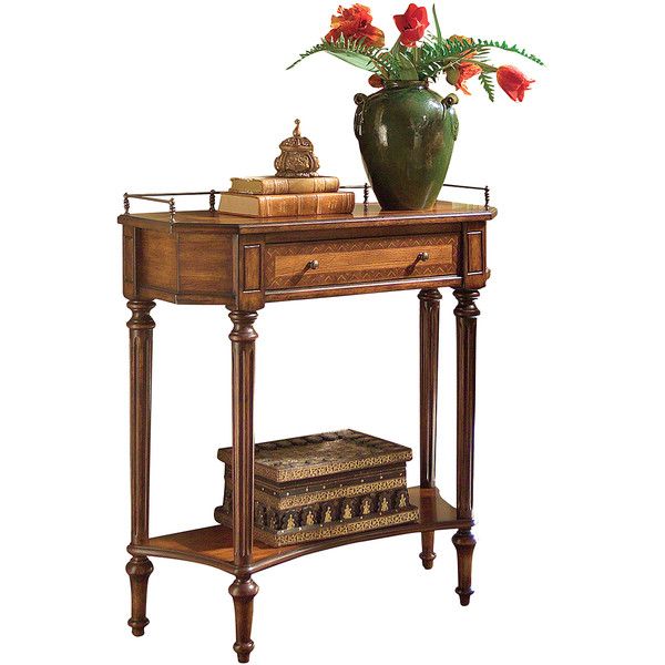 Butler Specialty Company Charleston Umber Console Table Wood Wood Console Table, Butler Wood Console Table