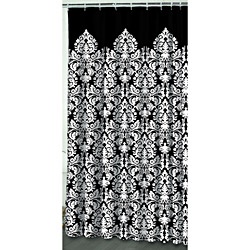 Black And White Damask Shower Curtain 26 best bathroom images on pinterest Black And White Damask Shower Curtain 26 best bathroom images on pinterest