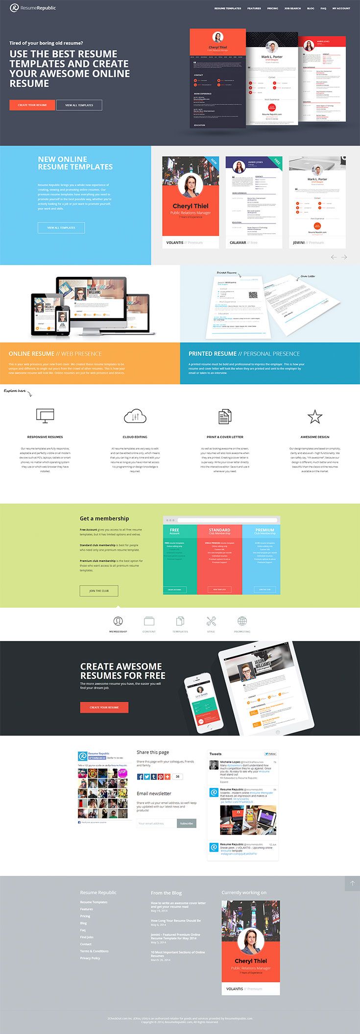 online creative resume builder