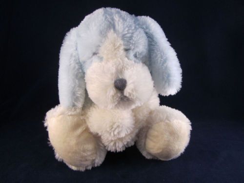 Floppy Blue Plush Dog With Orange Ears Floppy Blue Plush Dog With Orange Ears
