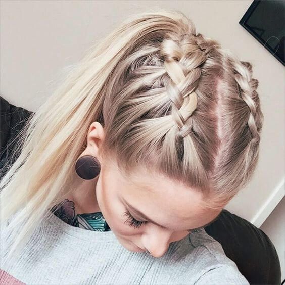 27 schönsten geflochtenen Frisuren - Spitze