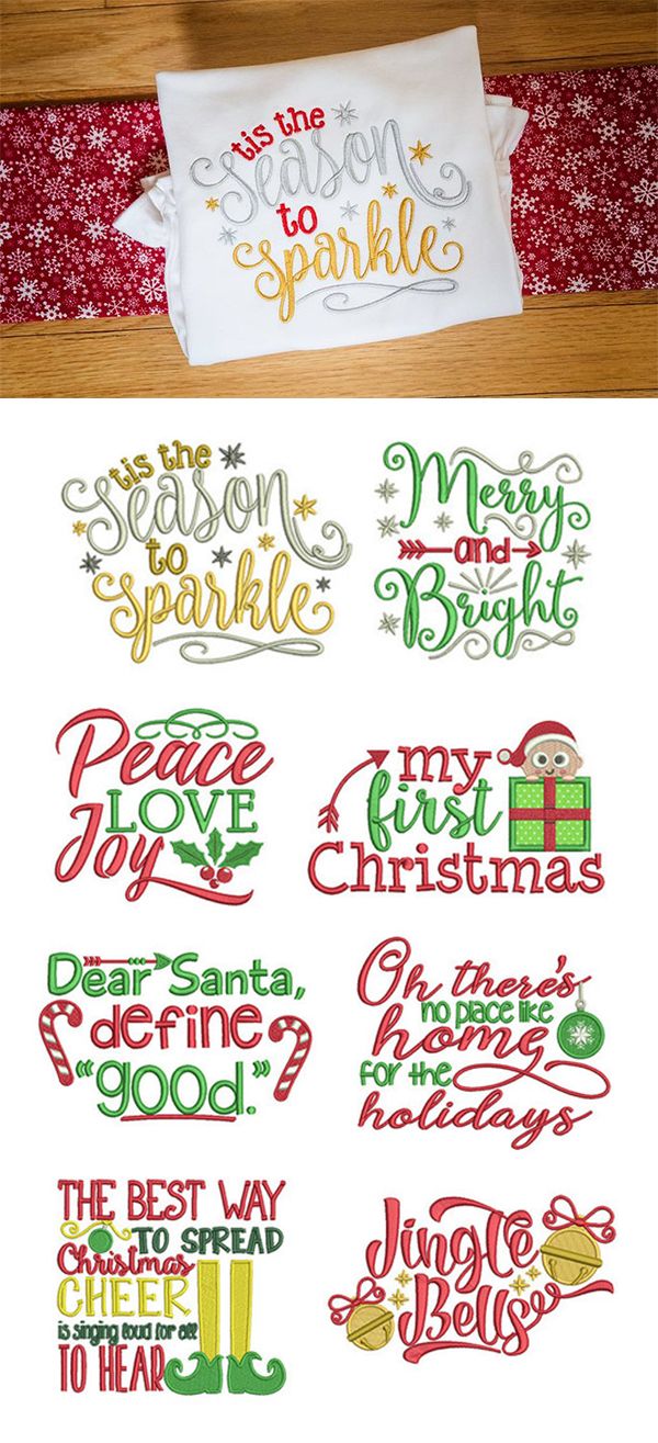 Uncategorized Play On Christmas Words best 25 christmas words ideas on pinterest diy quotes our word art set 4 is made up of 8 super adorable embroidery