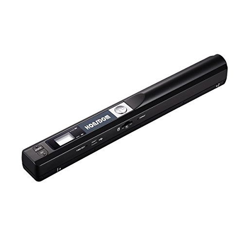 in the picture:Honsdom Portable Scanner iSCAN 900 DPI A4 Document Scanner Handheld for Business, Photo, Picture, Receipts, Books, JPG / PDF Format Selection, Micro SD Card Hand Scanner lots of color options – get more info:https://www.amazon.com/dp/B01LXJV2FN Is the Honsdom Portable Scanner ...