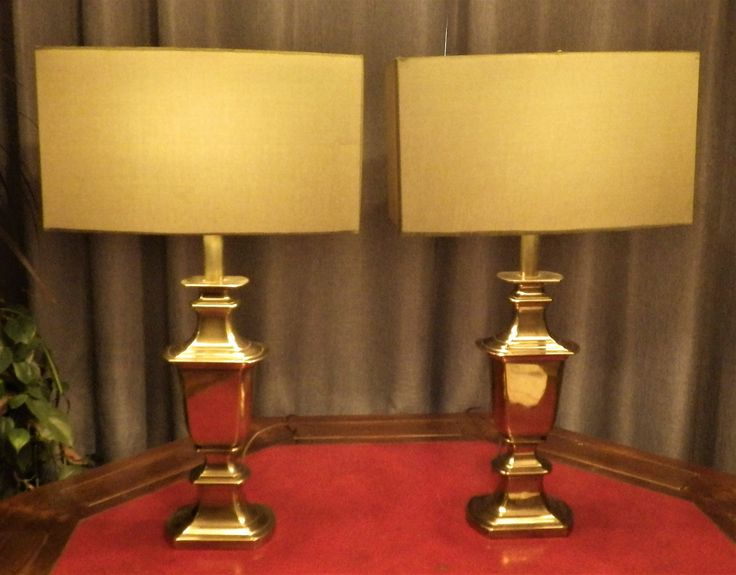 Free Ship Stiffel Brass Urn Pair Of Table Lamps Vintage Lamp Retro Lighting Free Ship Stiffel Brass Urn Pair Of, How Much Is A Stiffel Lamp Worth