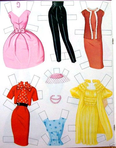 barbie paper doll