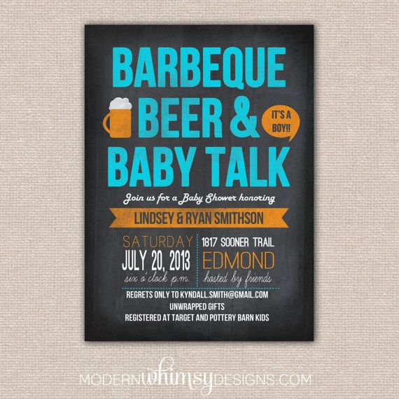 bbq baby shower bbq beer and baby talk theme party gender reveal