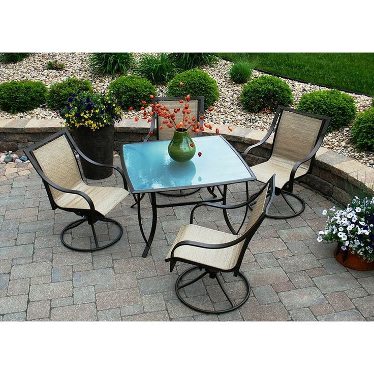 26 Best Gazebo Images On Home Depot And Savannah Outdoor Swivel Patio Dining Set Seats 4 626 33
