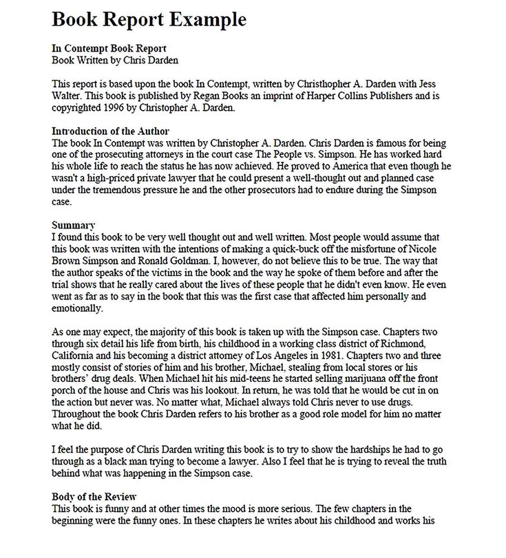 Examples Of Book Report Format Template examples-of-book-report-format-template