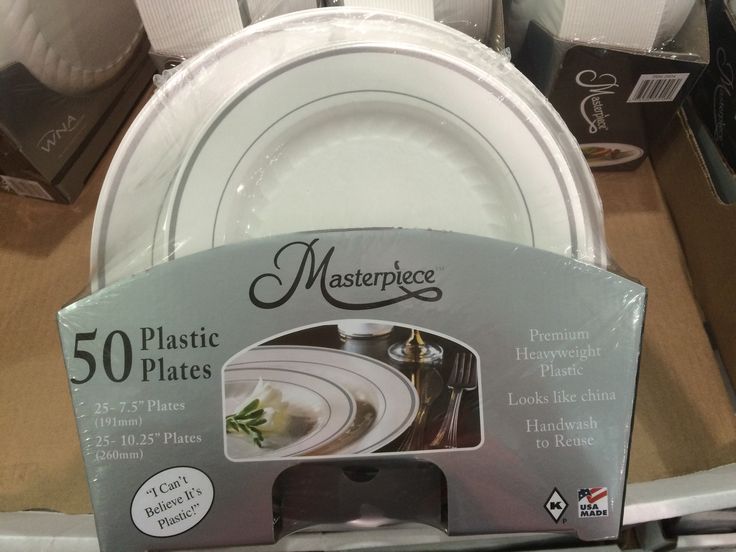 Best 25 Costco Plastic Plates Ideas On Pinterest Fasching Decent Looking Plastic Plates From Costco Box Of 50 25 Dinner Size