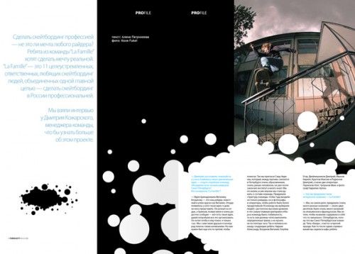 magazines layout ideas