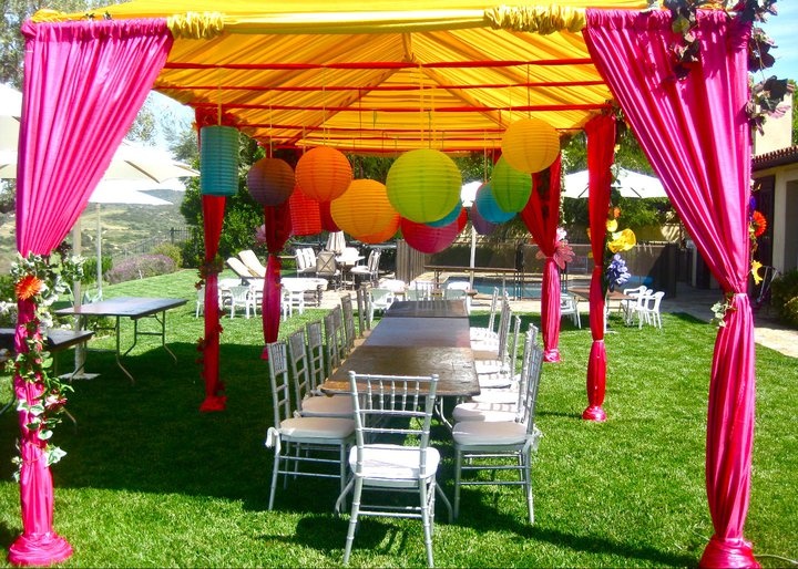 117 Best Party Decorations Images On Pinterest Canopy Cute Birthday Party Setup