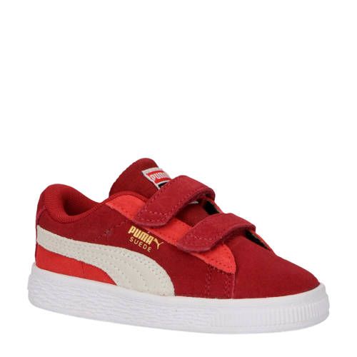 Suede Classic sneakers rood/oranje/wit - Rood, Blauw en Oranje Suede Classic sneakers rood/oranje/wit - Rood, Blauw en Oranje
