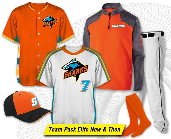 youth baseball team uniforms