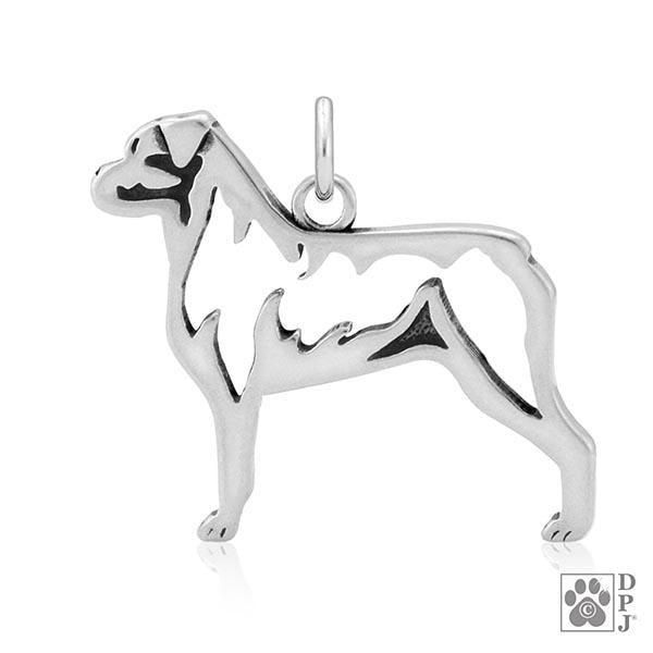 Rottweiler Box Photo-Jewelry Dog Pendant for Dog Lovers Handmade Rottweiler Box Photo-Jewelry Dog Pendant for Dog Lovers Handmade