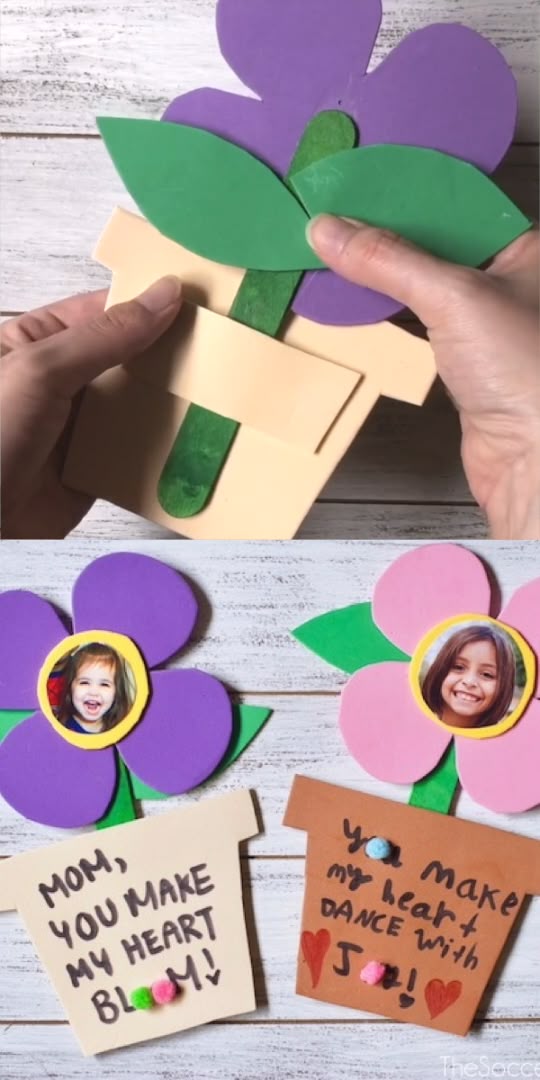 “Dancing” Flower Pot Craft “Dancing” Flower Pot Craft