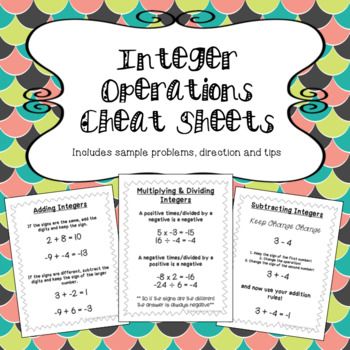 Homework help math negative numbers