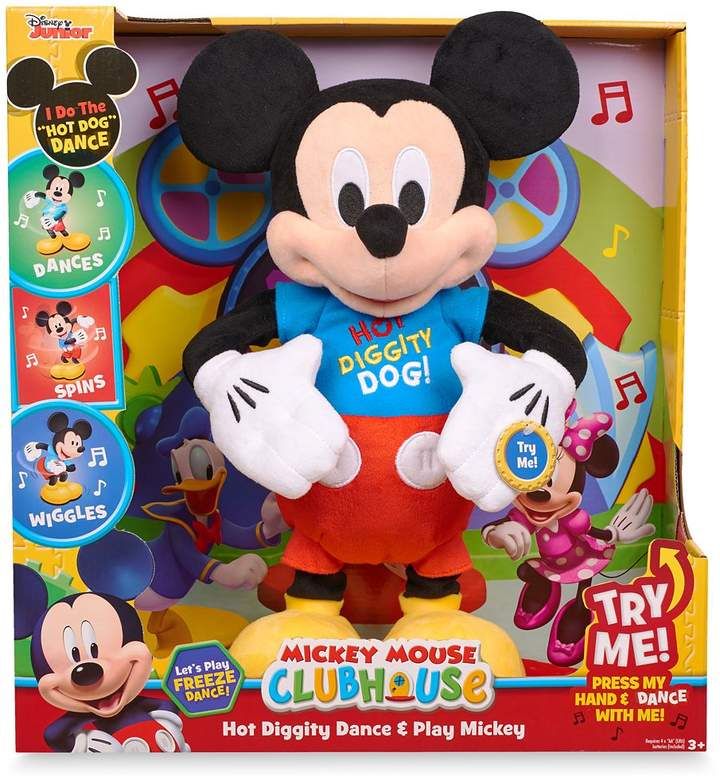 Disney Mickey Mouse Hot Diggity Dance Play Plush Sponsored