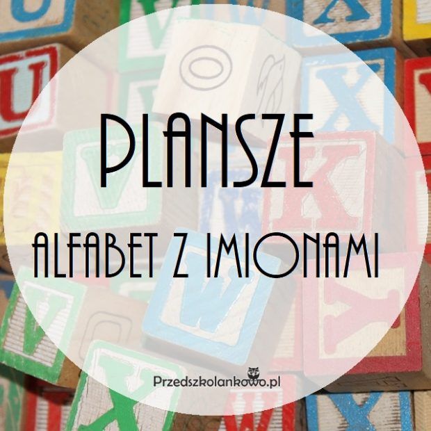 Rodzina Plansze Demonstracyjne Przedszkolankowo Alfabet