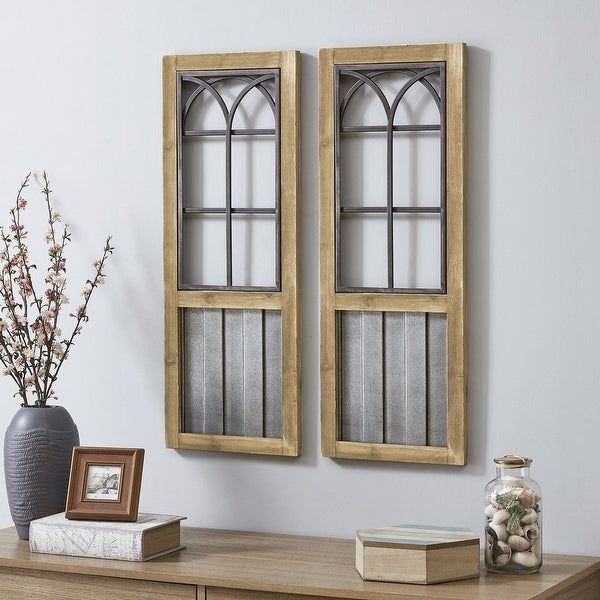 Com Ping Bedding Furniture Electronics Jewelry Clothing More In 2022 Window Wall Decor Trends Window Wall Decor, Wood Window Mirror Decoration Ideas