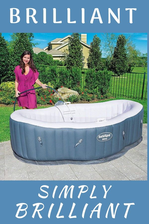 Inflatable Hot Tub Ideas Two Person Hot Tub On A Budget Portable And Lightweight Is This The Best Portable Hot Tub Inflatable Hot Tub Reviews Hot Tub Garden