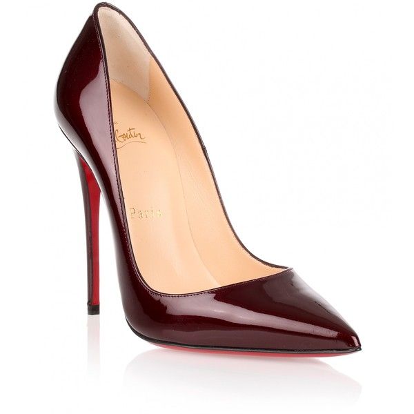 Christian Louboutin So Kate 120 Patent Bordeaux Pump (€655 ... Christian Louboutin So Kate 120 Patent Bordeaux Pump (€655 ...