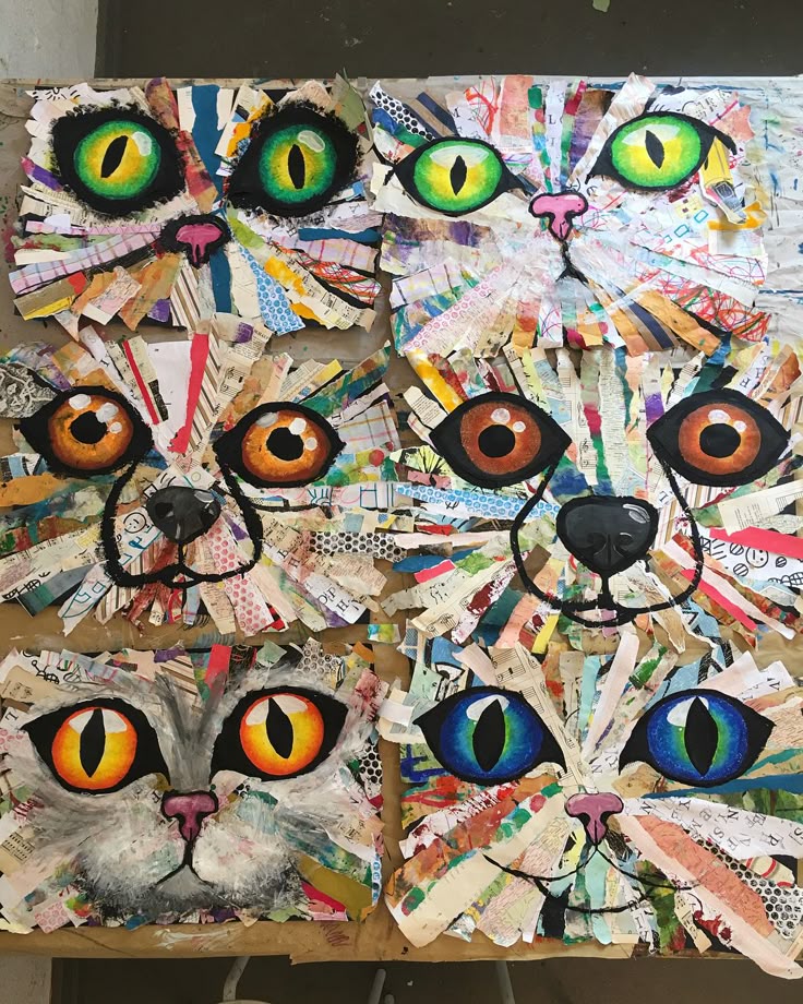 Not done yet! It took nearly an hour to paste the paper strips down! Having too ...