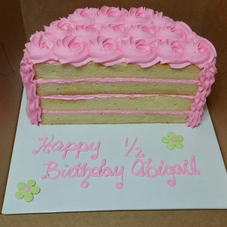 Half Birthday Cake Half Birthday Baby Half Birthday Cakes Half Birthday Half Birthday Cake Half Birthday Baby Half Birthday Cakes Half Birthday
