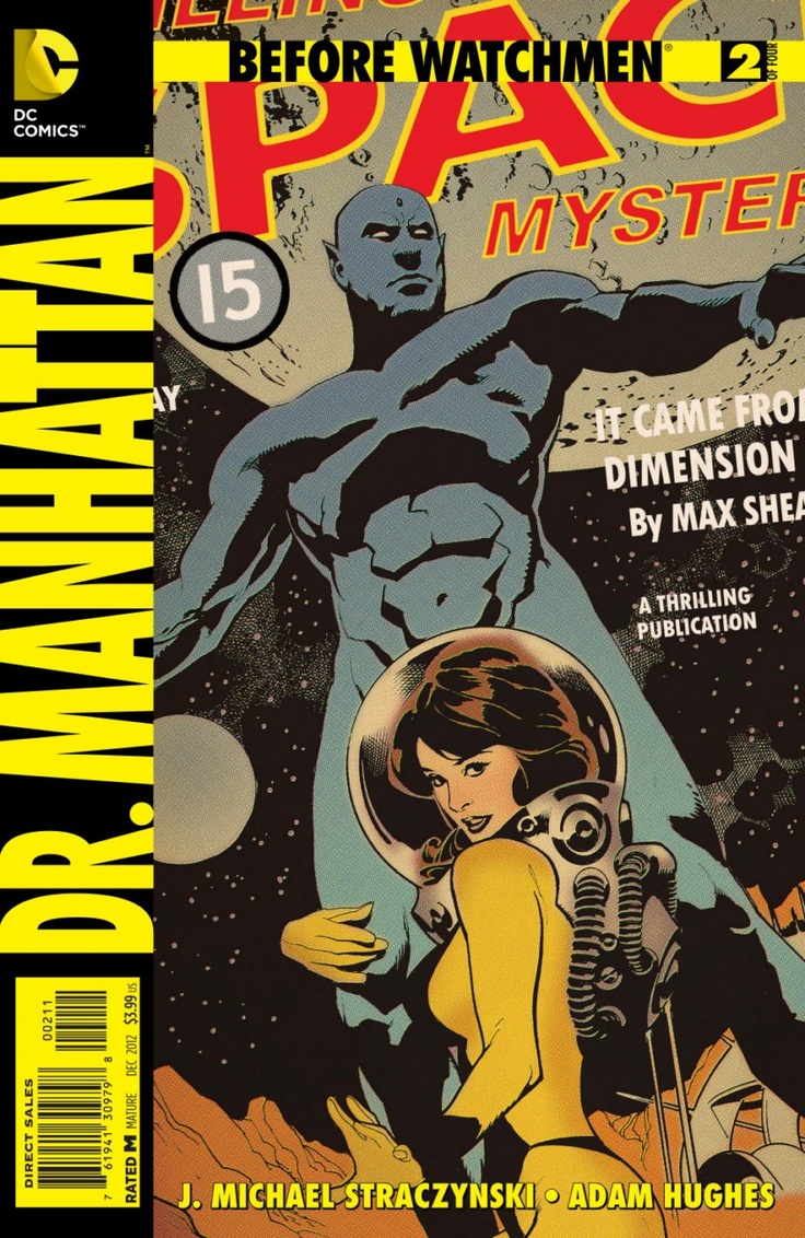 Before Watchmen Dr Manhattan 2 Adam Hughes Comic Books Art Comic Book Artists