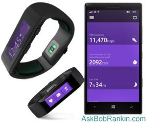 microsoft fitness tracker