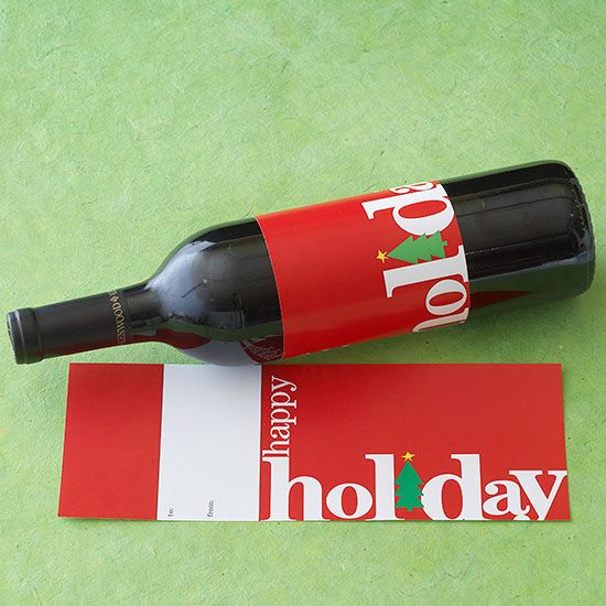 No matter the need -- a last-minute gift (how about a free printable wine label?), an activity for the kids (these coloring pages would do the trick!), or the end of your gift-tag supply (we've got a dozen designs!) -- these /